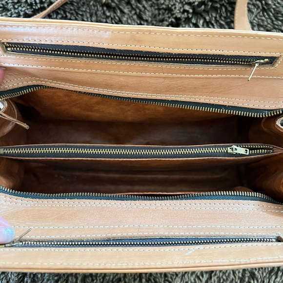 Vintage leather Mexican purse - Picture 3 of 8